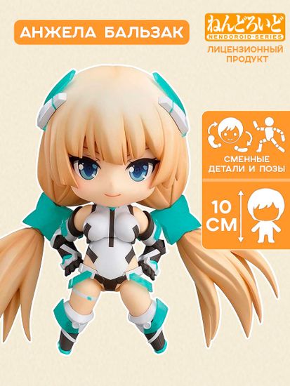 Фигурка Nendoroid Angela Balzac 4580416900089 / фигурка Нендоройд по мотивам аниме "Изгнанные из Рая", Анжела Бальзак
