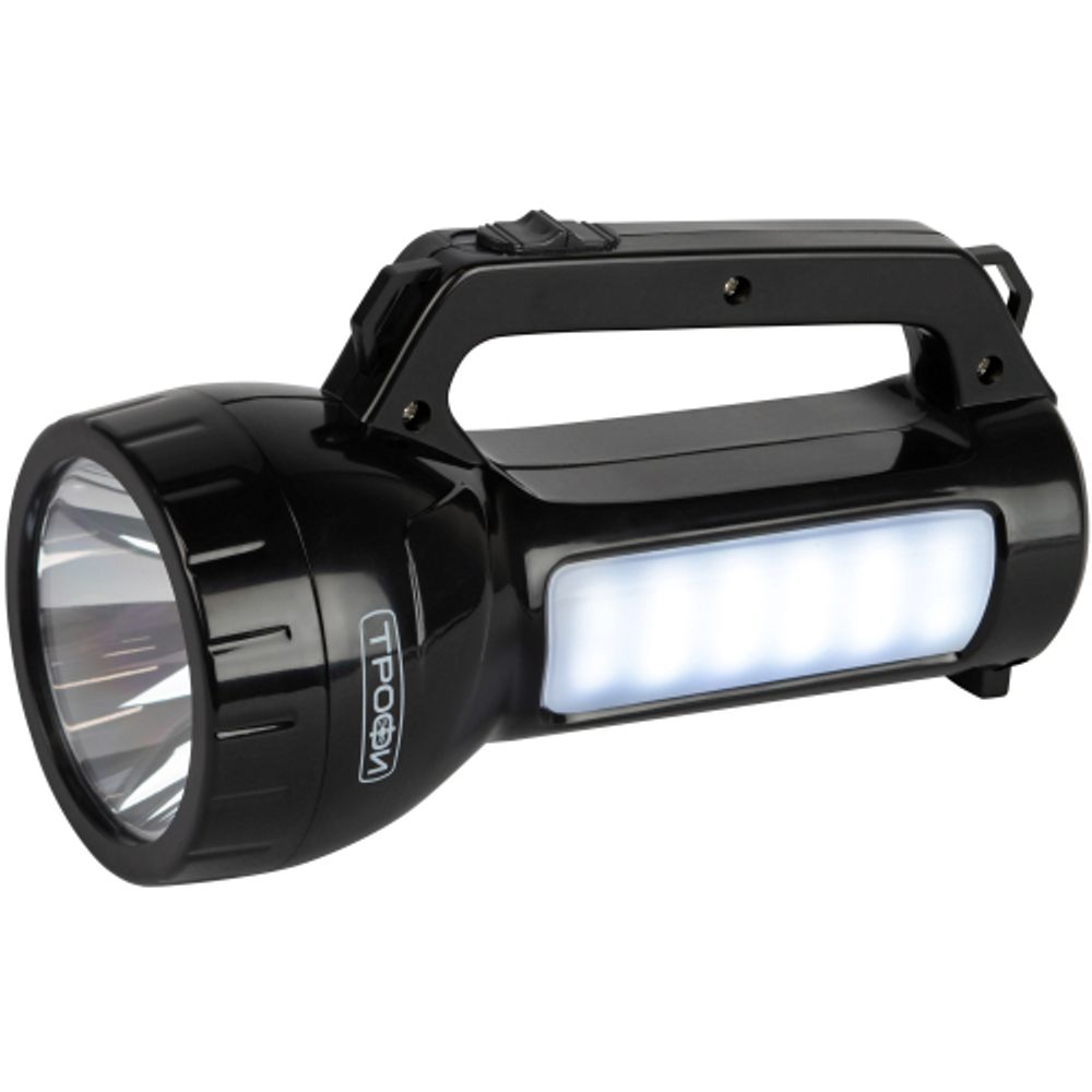 Светодиодный фонарь Трофи PA-504 прожекторный аккумуляторный со встроенным светильником