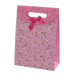 GAEM Пакет подарочный (бумага 210г/м2, блок микс 12шт), L19 W9 H27 см, 4в.