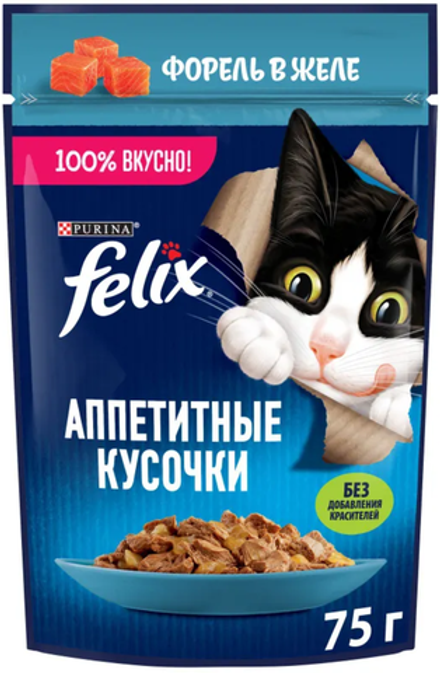 Felix Форель в желе 75г.*26шт.