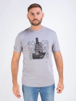 Футболка мужская однотонная Турция