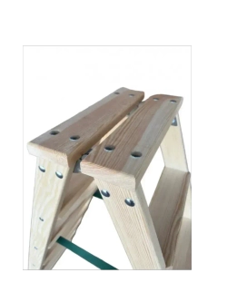 Стремянка деревянная 2х8 wide (рабоч. высота 3,3м)