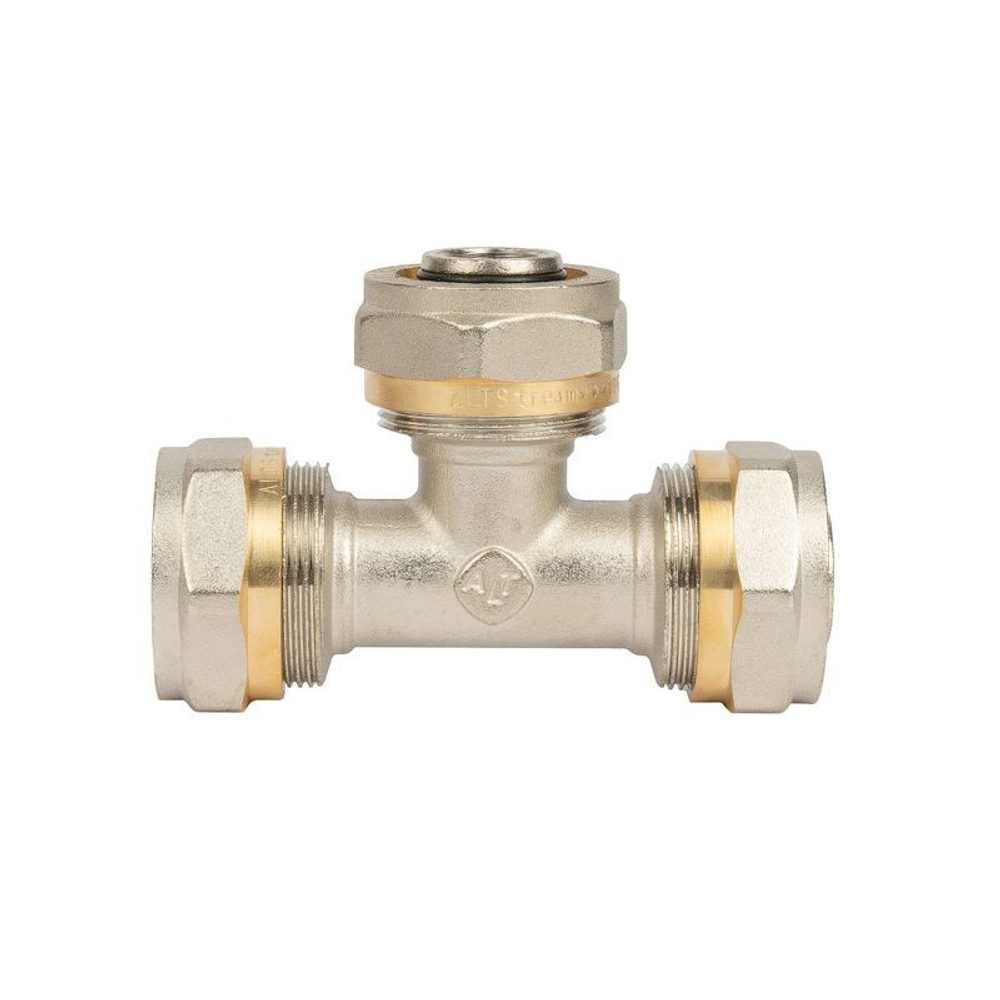 Тройник соединительный 26 мм обжимной Altstream