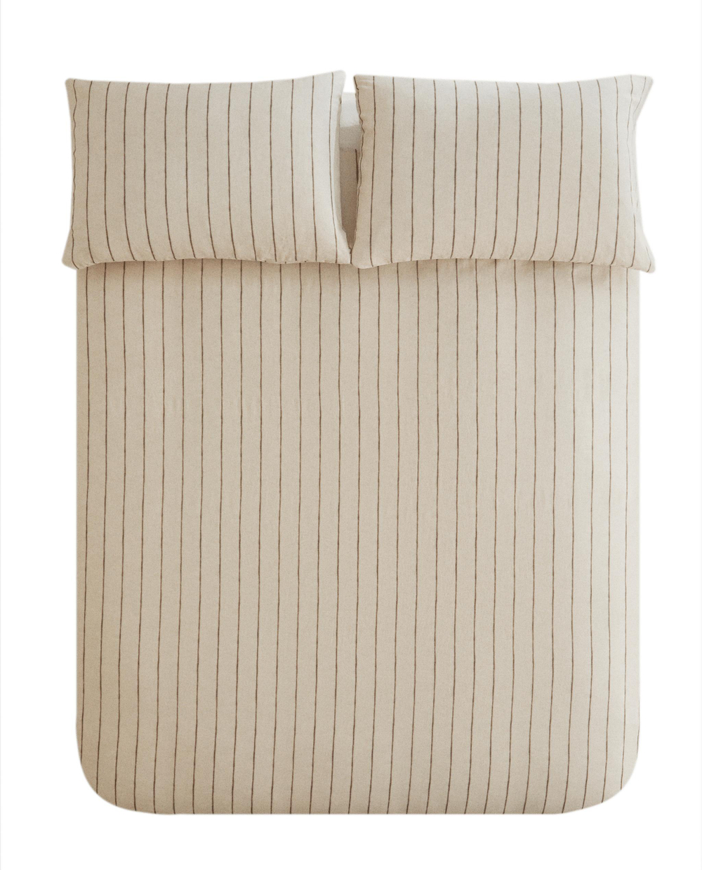 Пододеяльник Zara Home, лён 55%, хлопок 45%, в полоску, 6196/088