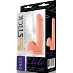 Реалистичный фаллос на присоске Real Stick, (18 см) (Цвет: телесный)