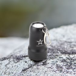 Фонарик брелок светодиодный АРМИЯ РОССИИ BB-601 для ключей карабин рефлектор открывашка на батарейках 0,5Вт алюминиевый | Армия России