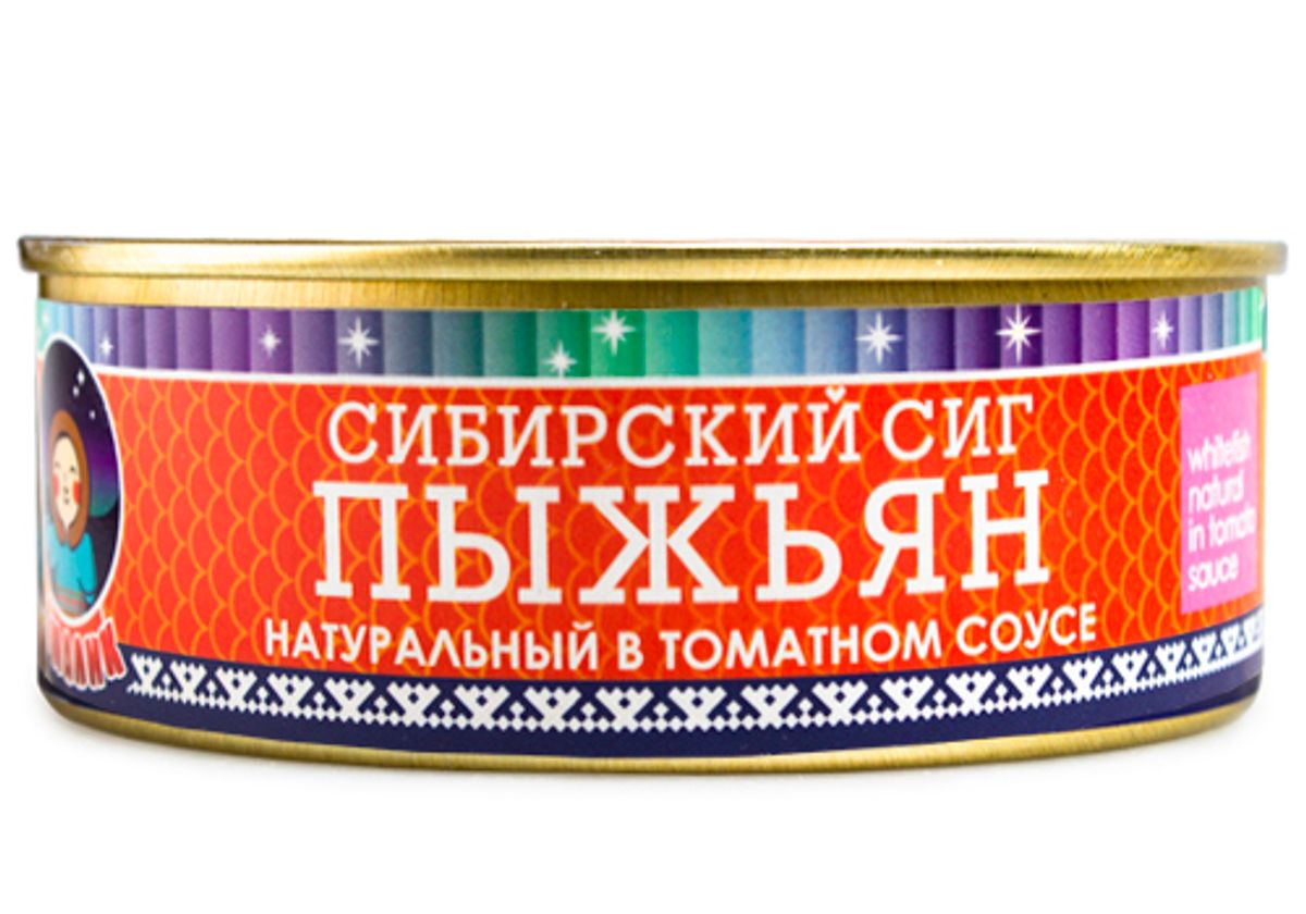 Пыжьян натуральный в томатном соусе, 240г