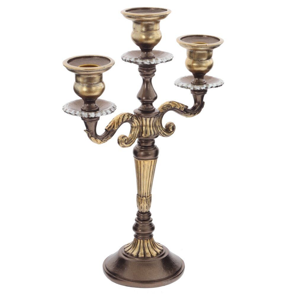 GAEM Подсвечник для трех свечей, L23 W11 H33,5 см