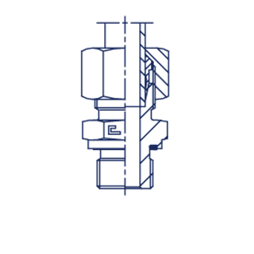 Штуцер FE DL10 BSP 1/4 (в сборе, нерж.)