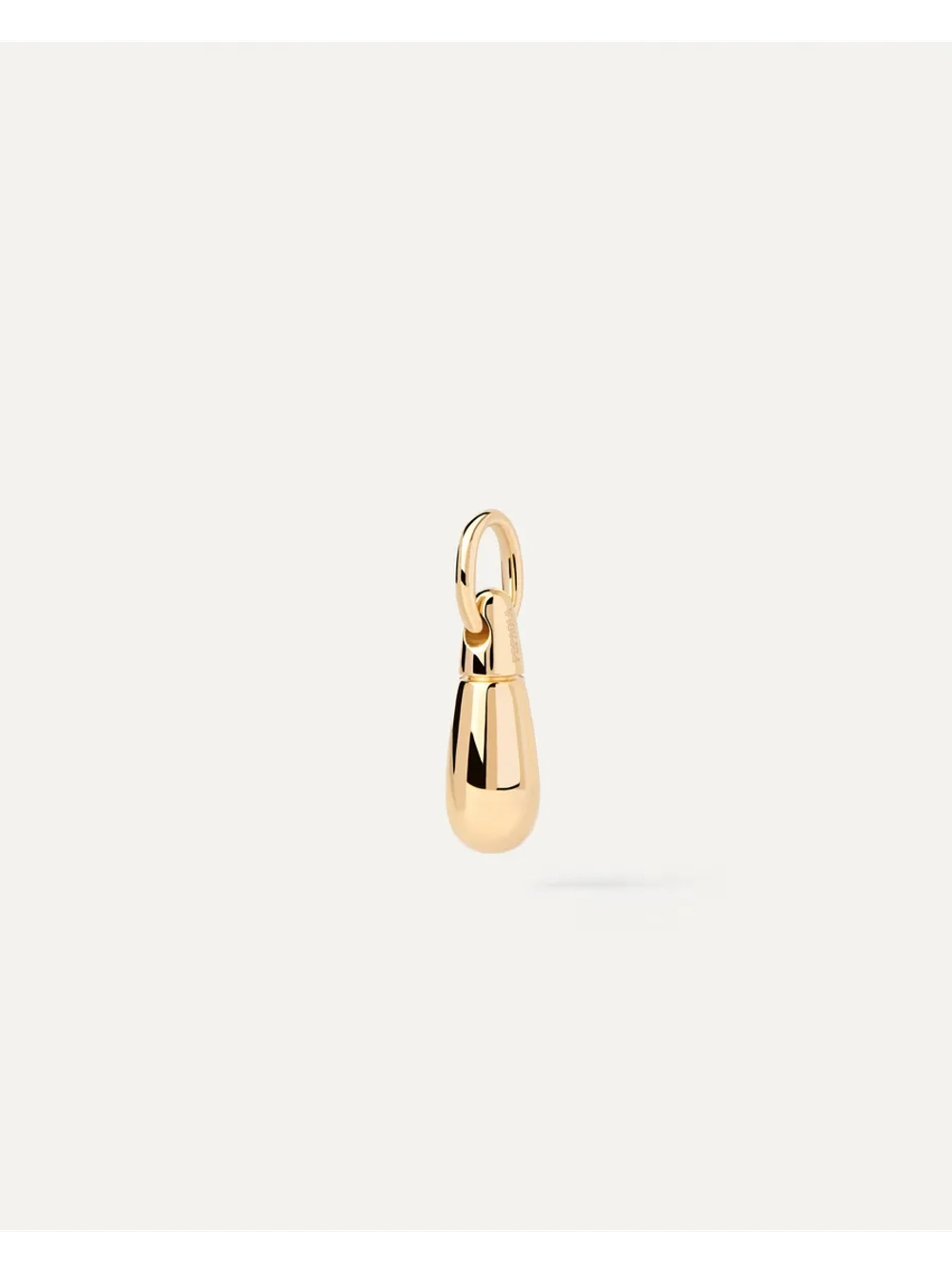 Подвеска Drop серебро 925 пробы покрытое золотом