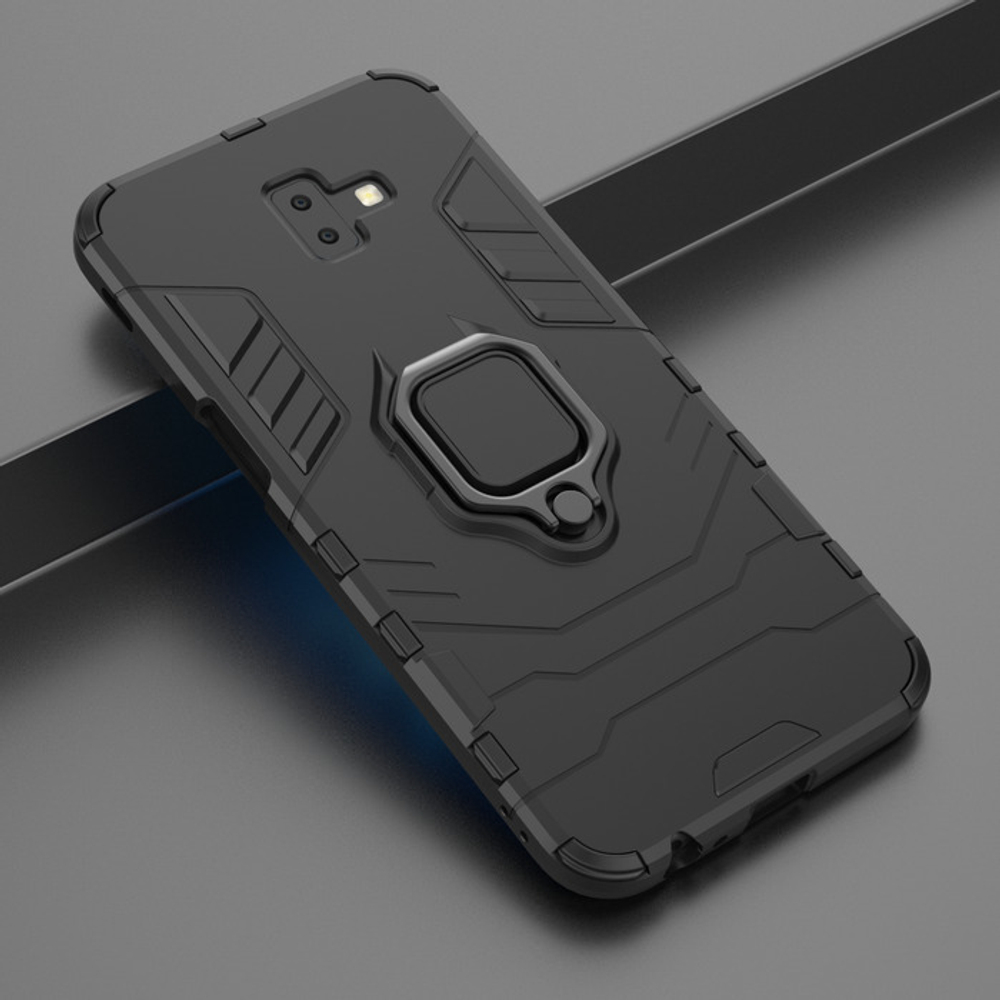 Противоударный чехол с кольцом Panther Case для Samsung Galaxy J6+