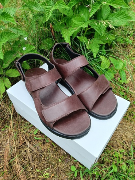 Ознакомительный образец! Мужские сандалии из натуральной кожи для широкой ноги.