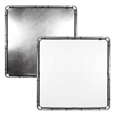 Отражатель Lastolite LL LR81531R Skylite Rapid Cover Midi (1,5х1,5 м) белый/серебряный без рамы