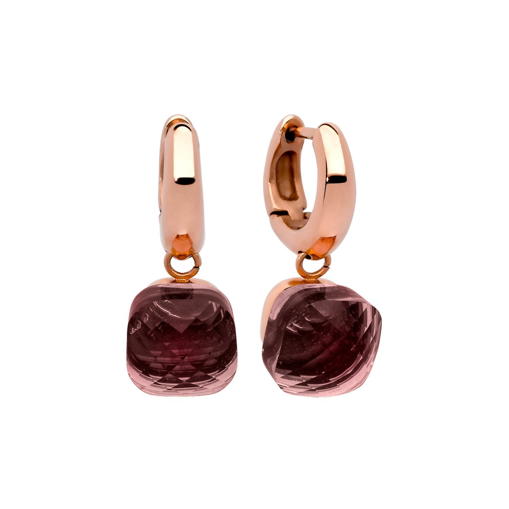 Серьги Qudo Firenze purpur 300182 V/RG