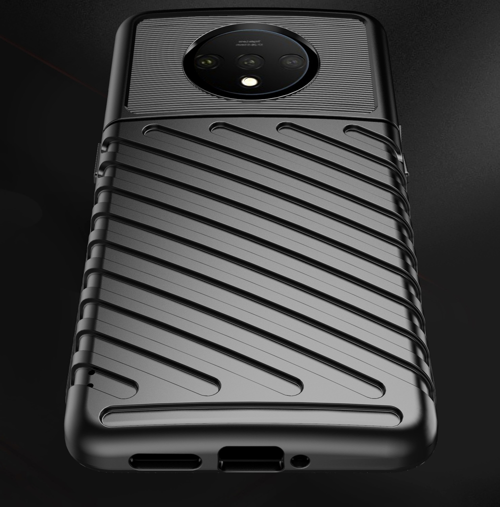 Чехол для OnePlus 7T цвет Black (черный), серия Onyx от Caseport