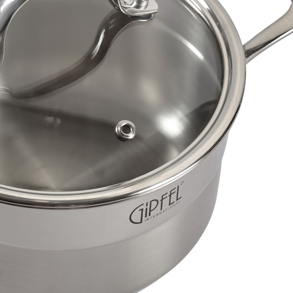 Кастрюля из нержавеющей стали Gipfel Gala 1272 16 см/1,5 л