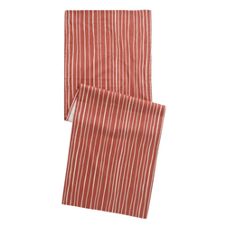 Дорожка на стол 45х150 Tkano Prairie Полоски терракотовая TK20-TR0006