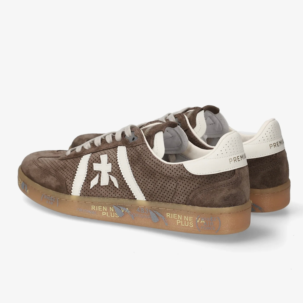 Комбинированные кеды Premiata Bonnie 8125 с перфорацией