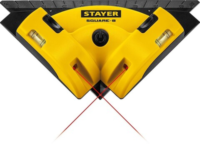 STAYER 8 м, лазерный угольник для кафеля, Professional (34928)