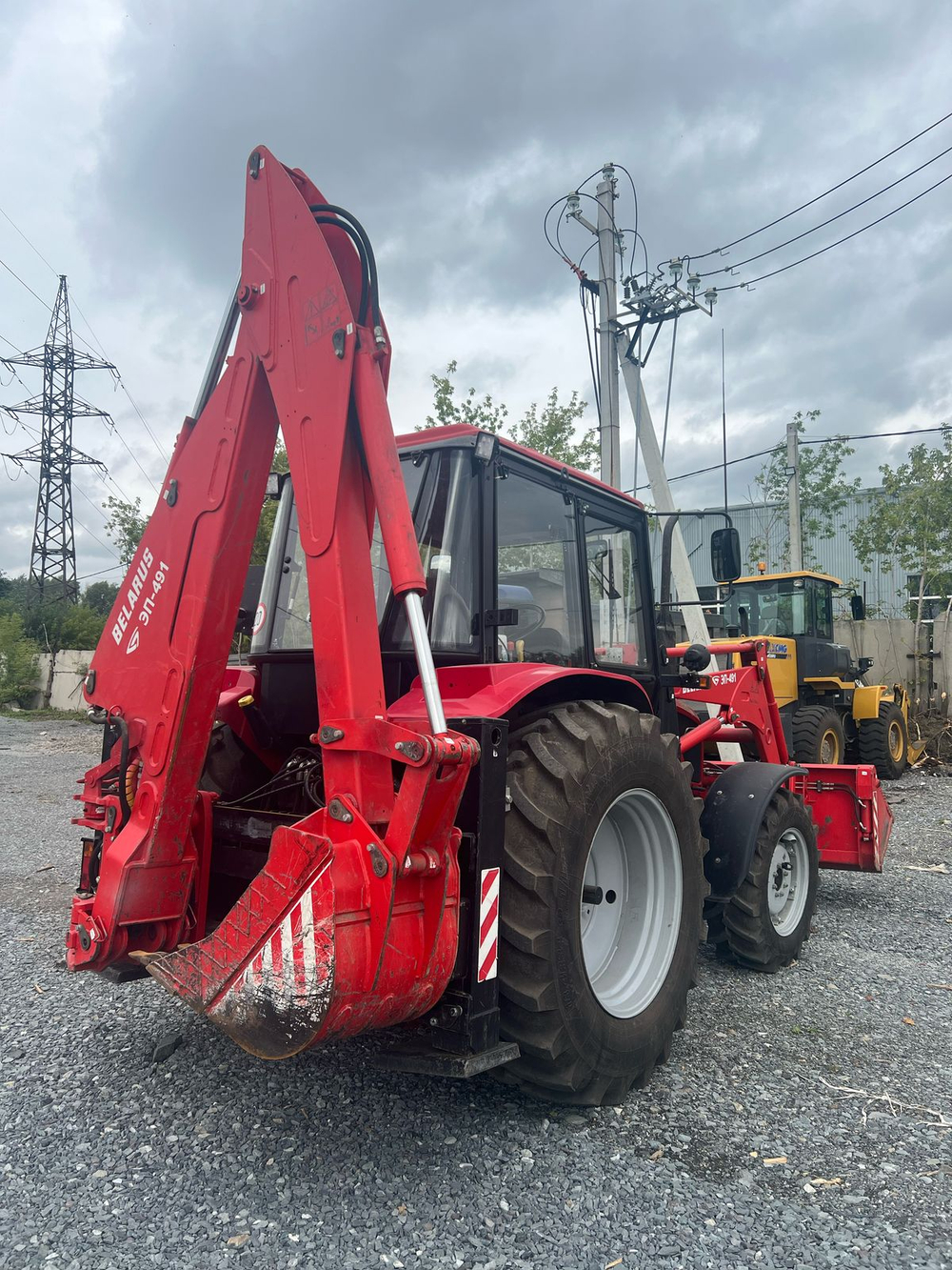 МТЗ Беларус 92П Экскаватор-погрузчик ЭП-491 (Дизельный, 4,8 л, 88 л.с., МТ)