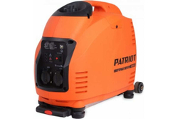 Генератор инверторный PATRIOT GP 3000il, 3,0/3,5 кВт, уровень шума 63 dB, колеса, вес 31,5 кг