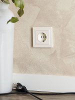 Рамка 1-м BRITE РУ-1-БрЖ жемчуж. IEK BR-M12-K36