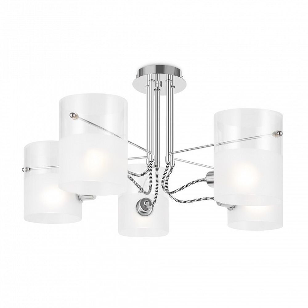 Люстра на штанге Freya Ampera FR2023PL-05CH