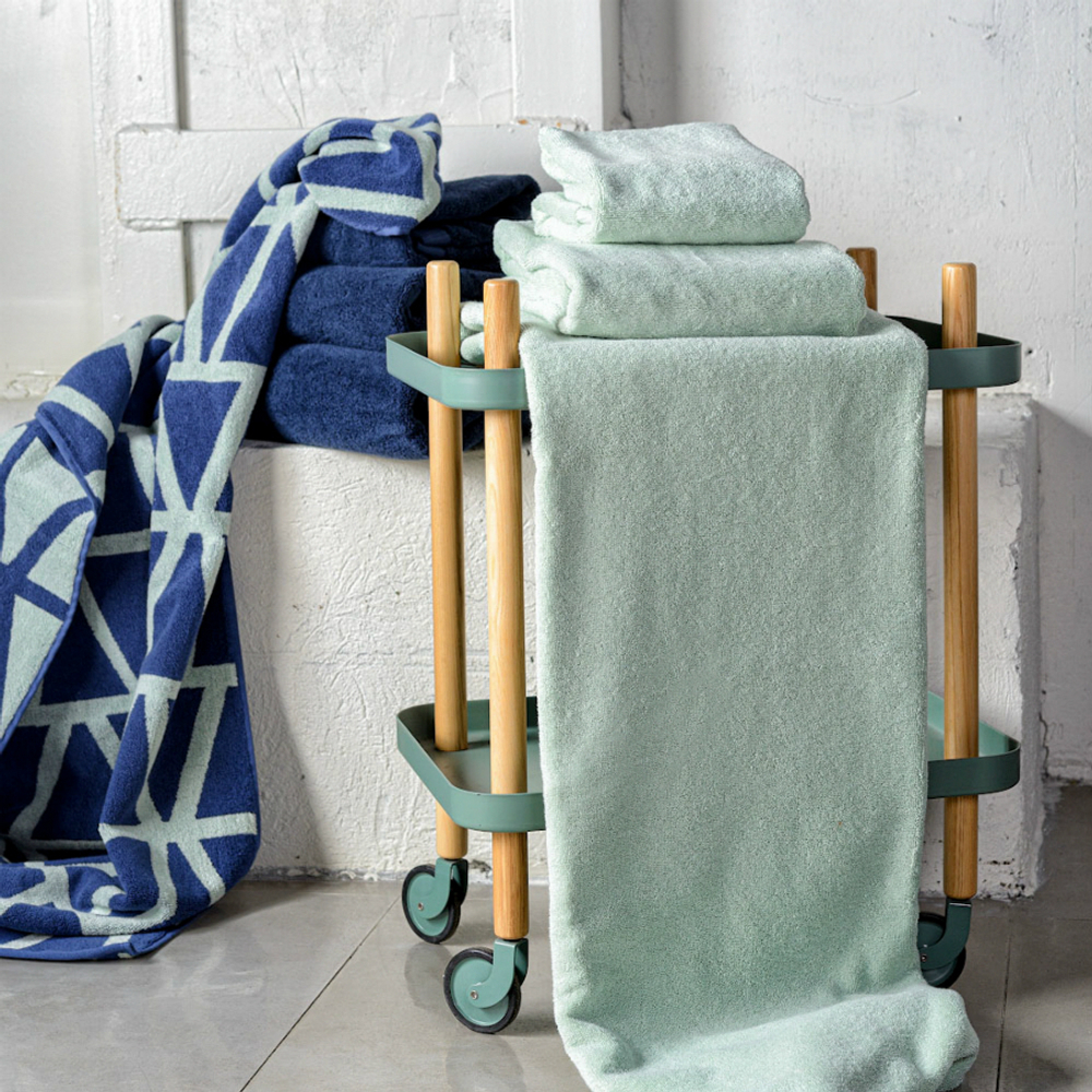 Полотенце банное мятного цвета из коллекции essential, 70х140 см