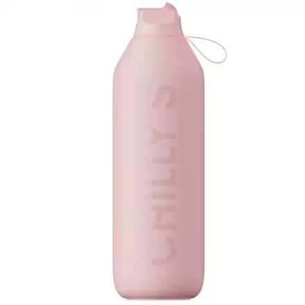 Chilly's Bottles - Спортивная бутылка Series 2 1л, розовая / артикул   B1000S2SPBPNK  / GTIN 739406095746