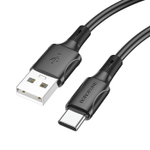 Шнур USB - Type-C  3,0Ам/1,0м черный Borofone ВХ80 #70385/48484