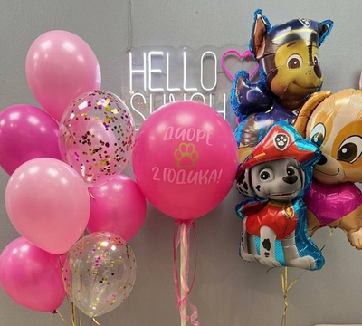 Набор шаров Щенячий патруль