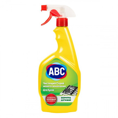 ABC Чистящий спрей для кухни Антижир 750мл