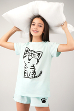 Хлопковая пижама для девочки Happyfox