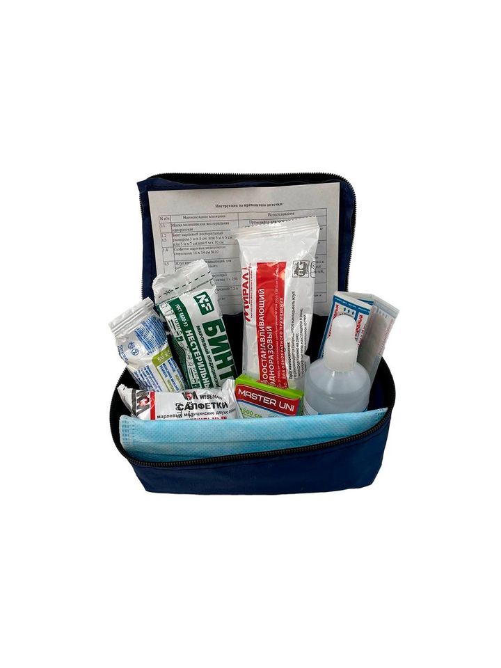 Аптечка автомобильная Илиус мягкий футляр