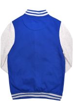 Бомбер синий спина фото