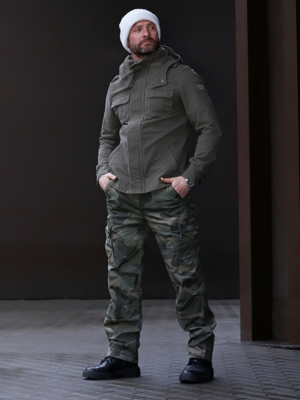 Ветровка легкая хлопковая Armed Forces M65 268B