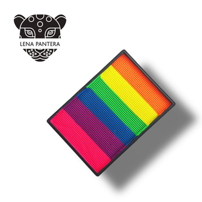 Аквагрим LENA PANTERA радуга неон 50 гр