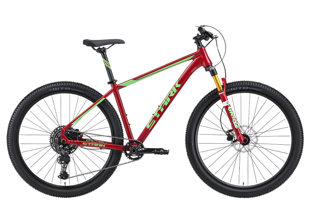 Велосипед Stark&#39;24 Armer 29.6 HD бордовый/зеленый 20&quot;