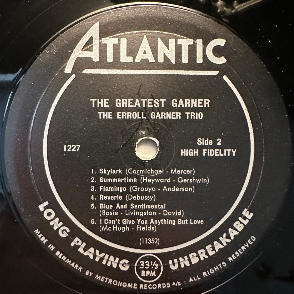 Erroll Garner - The Greatest Garner (Дания)