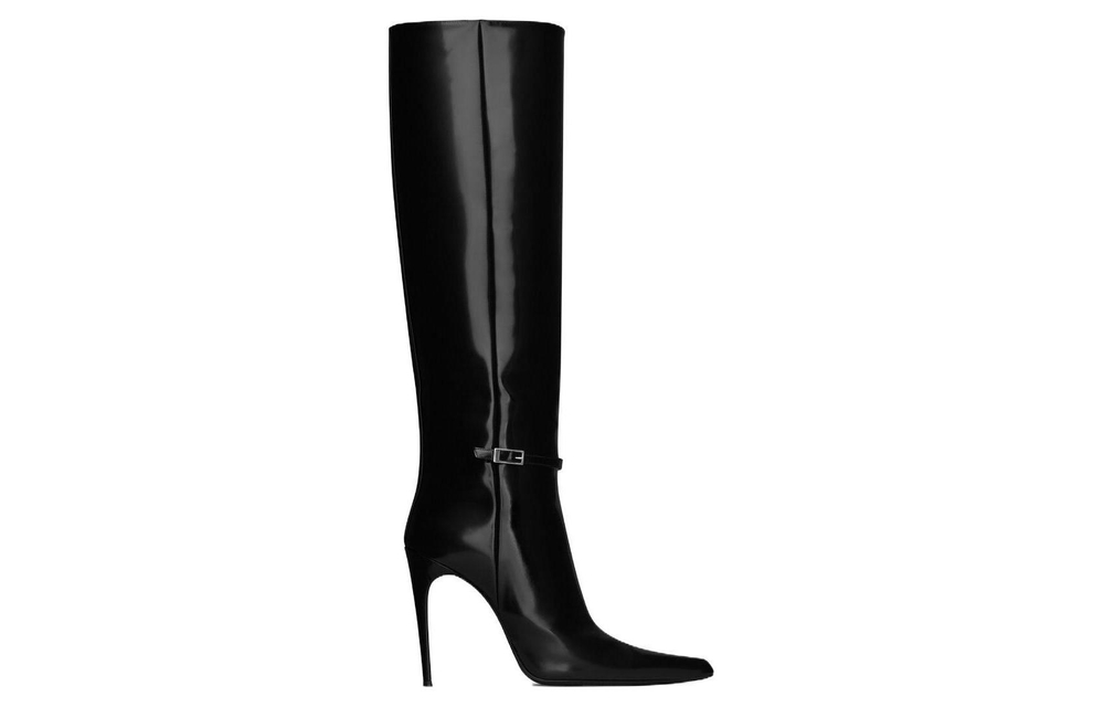 SAINT LAURENT Vendome 110mm Buckled Boots