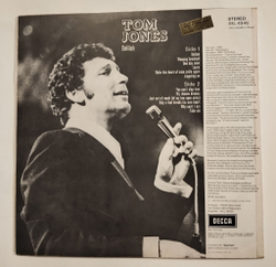 Винтажная виниловая пластинка LP Tom Jones Delilah (UK 1972)