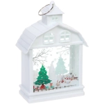 Сувенир с подсветкой «Сказочный вечер» 9*4,5*14 см, Белый (работает от батареек LR44*3)