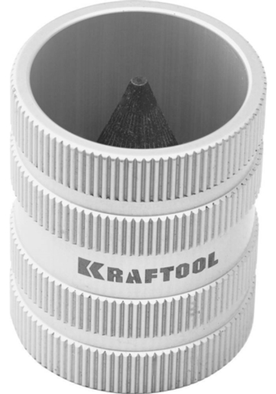 KRAFTOOL INOX, 6-36 мм, зенковка - фаскосниматель для зачистки и снятия внутренней и внешней фасок (23790-35)