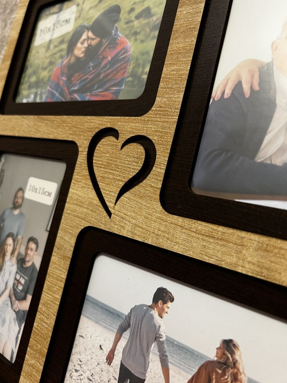 Фоторамка "LOVE" на 4 фото 10х15см