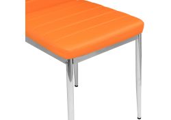 Стул на металлокаркасе DC2-001 orange