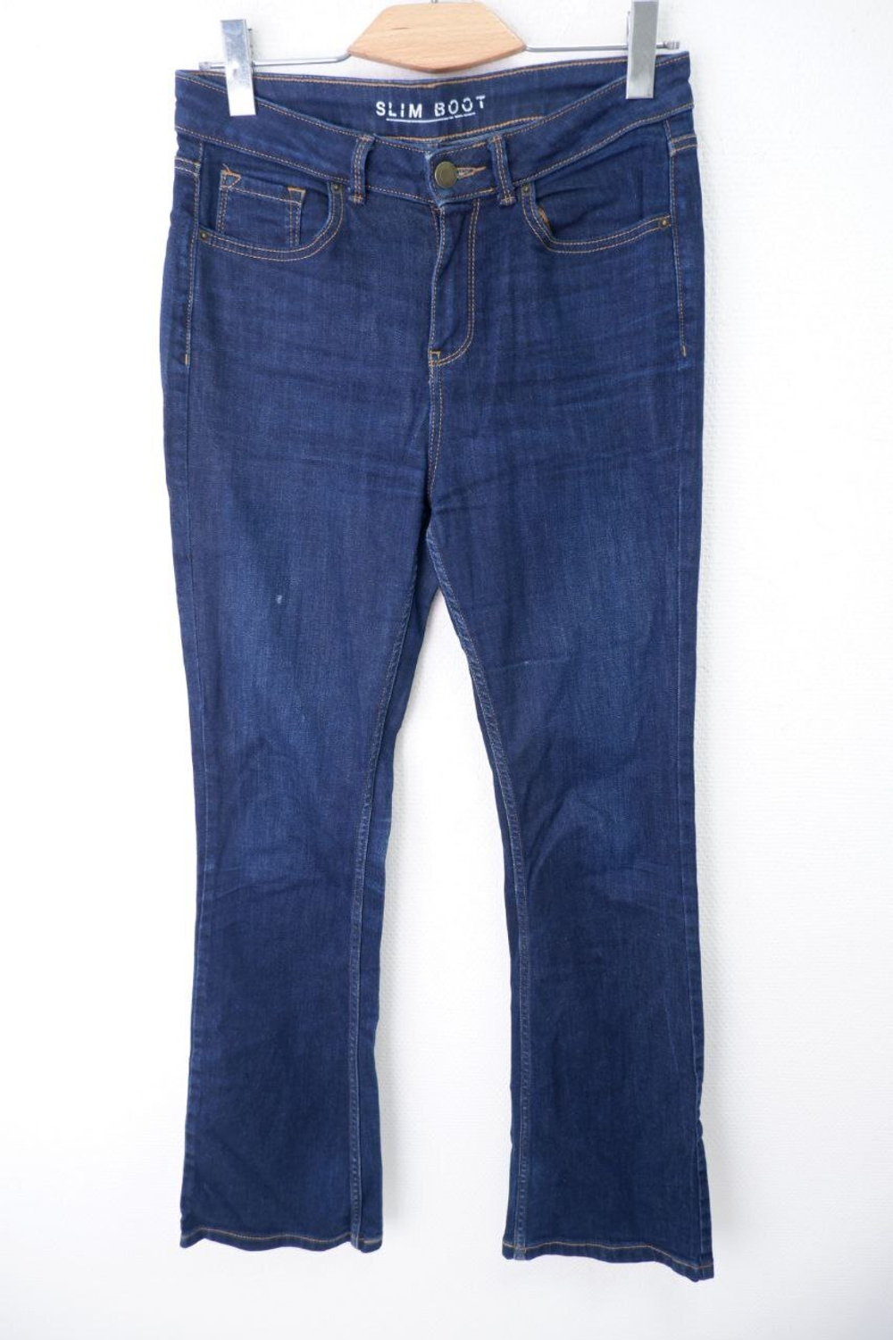 Джинсы Marks&Spencer прямого кроя 44 размер