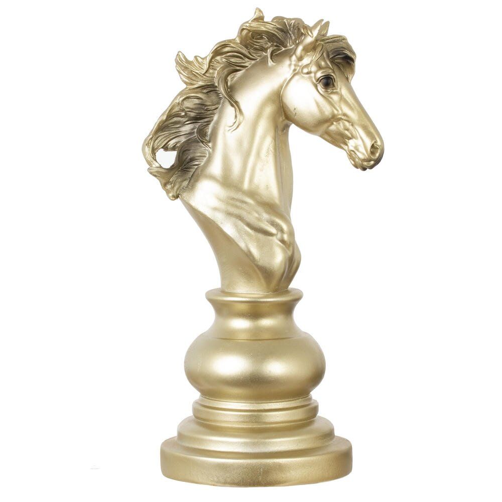 GAEM Фигурка декоративная "Шахматный конь", L13 W11 H26 см