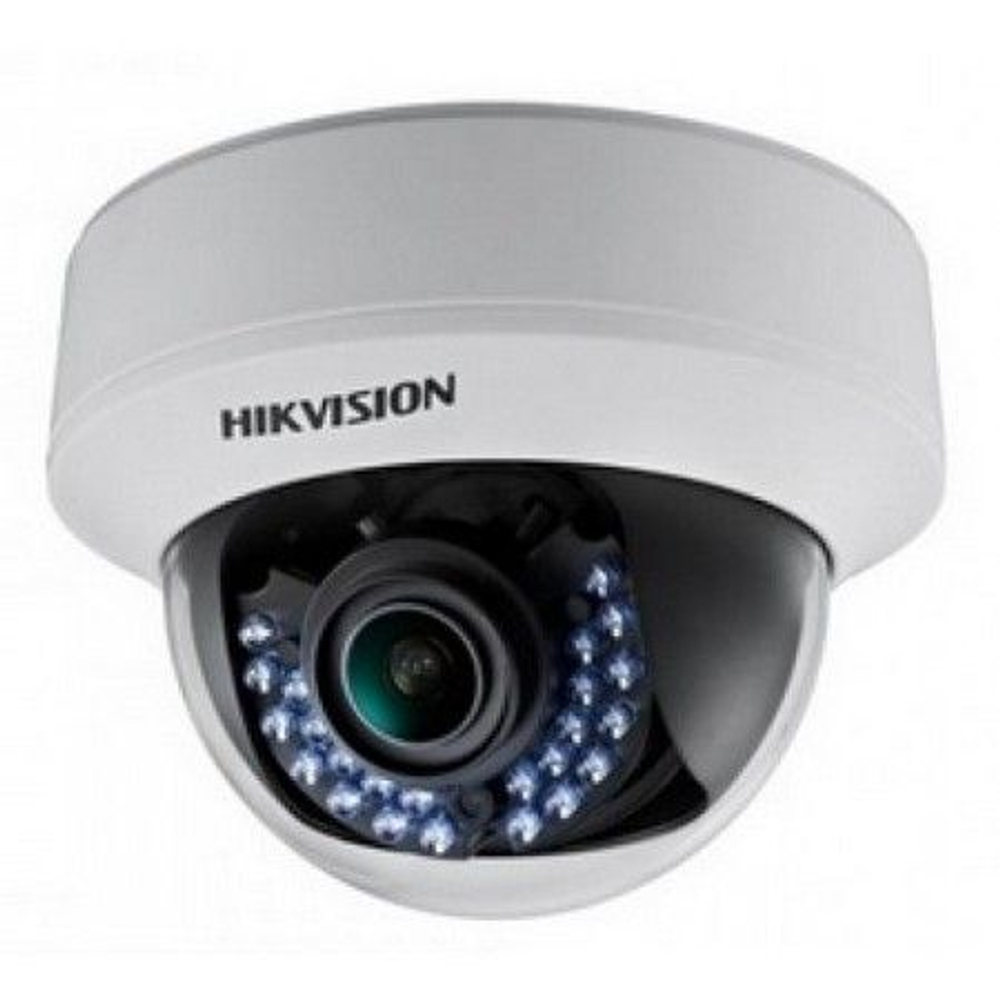 Hikvision DS-2CE56D1T-VFIR 2Мп 2,8-12 mm уличная купольная HD-TVI камера с ИК-подсветкой до 30м