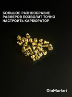 набор жиклеров на карбюратор Delorto Replica PHBG VHBT (25шт, М5)