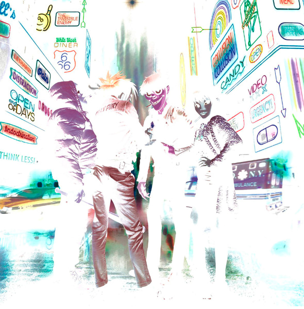 Gorillaz / Humanz (Deluxe Edition)(Coloured Vinyl)(14x12"Vinyl Single)